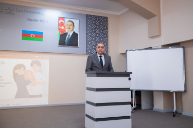 59 nömrəli məktəbdə “Ailə ənənələrinin möhkəmləndirilməsi” mövzusunda maarifləndirici tədbir təşkil olunub
