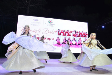 Xətai rayonunda "Buta" rəqs qrupunun konserti keçirilib