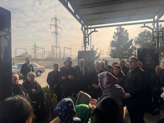 Vətən Müharibəsi şəhidi Yaqubov Fəxrəddin Yaqub oğlunun anım günündə məzarı ziyarət olunub