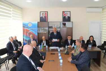 Xətai rayon Ağsaqqallar Şurası Ulu Öndər Heydər Əliyevə həsr olunmuş tədbir keçirib