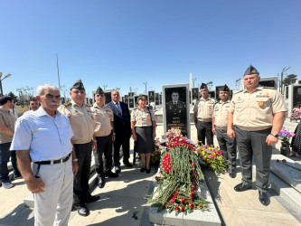 Vətən Müharibəsi şəhidi Əsgərov Rüfət Mürvət oğlunun məzarı ziyarət edilib