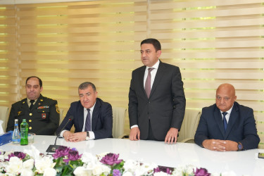 Vətən Müharibəsi Qəhrəmanı Zaur Hüseynova polkovnik-leytenant hərbi rütbəsi təqdim olunub