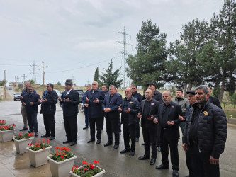 25 oktyabr 2026-cı il tarixində Vətən Müharibəsi şəhidi Rəfiyev Ülvi Rəfail  oğlunun məzarı ziyarət edilib.