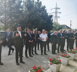 14.10.2026-cı il tarixdə Vətən Müharibəsi şəhidləri Əsgərov Rüfət Mürvət oğlu və  Rzayev Vüsal Tofiq oğlunun məzarları ziyarət olunub