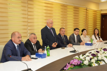 Milli Mətbuat Günü münasibətilə Xətai rayonunda jurnalistlərlə görüş təşkil olunub