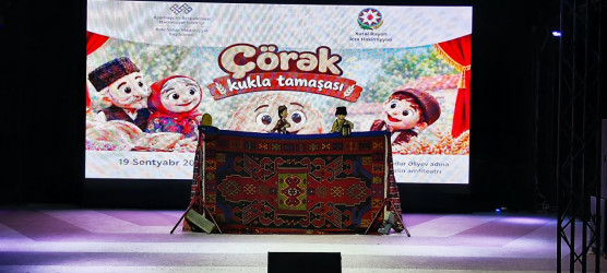 Xətai rayonunda “Çörək” kukla tamaşası nümayiş olunub