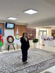 Xətai rayonunda Milli Qəhrəman Elşad Yəhyayevin anadan olmasının 60 illik yubileyi 56 nömrəli məktəbdə qeyd olunub