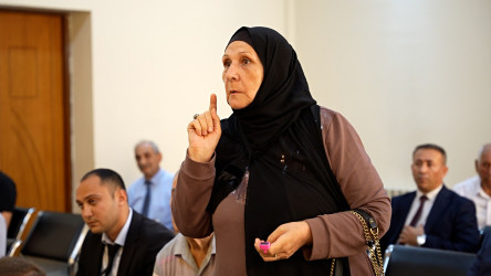 55 nömrəli məktəbdə RİH başçısının səyyar qəbulu keçirildi