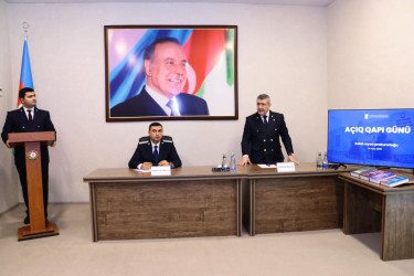 Xətai rayon prokurorluğunda “Açıq Qapı” günü təşkil olunub