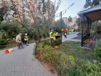 19 sentyabr 2026-cı il tarixində Xətai rayonunda təmizlik və abadlıq iməciliyi keçirilib.