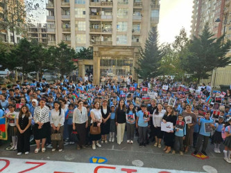 Xətai rayonunda təhsil və mədəniyyət müəssisələrində 27 Sentyabr – Anım Günü ilə əlaqədar silsilə tədbirlər keçirilib