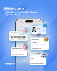 "Mygov-u yüklə, xidmətlər və sənədlər həmişə əlçatan olsun!"