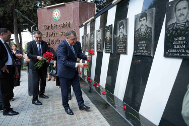 27 Sentyabr – Anım Günü ilə əlaqədar Xətai rayonunda ağacəkmə aksiyası keçirilib və ehsan süfrəsi təşkil olunub