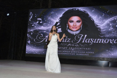 Xətai rayonunda Əməkdar artist Aybəniz Haşımovanın iştirakı ilə  konsert proqramı təşkil olunub