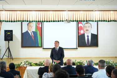 264 nömrəli məktəb-liseydə  RİH başçısının səyyar qəbulu keçirildi